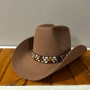 Vintage Bailey Brown Felt Cowboy Hat